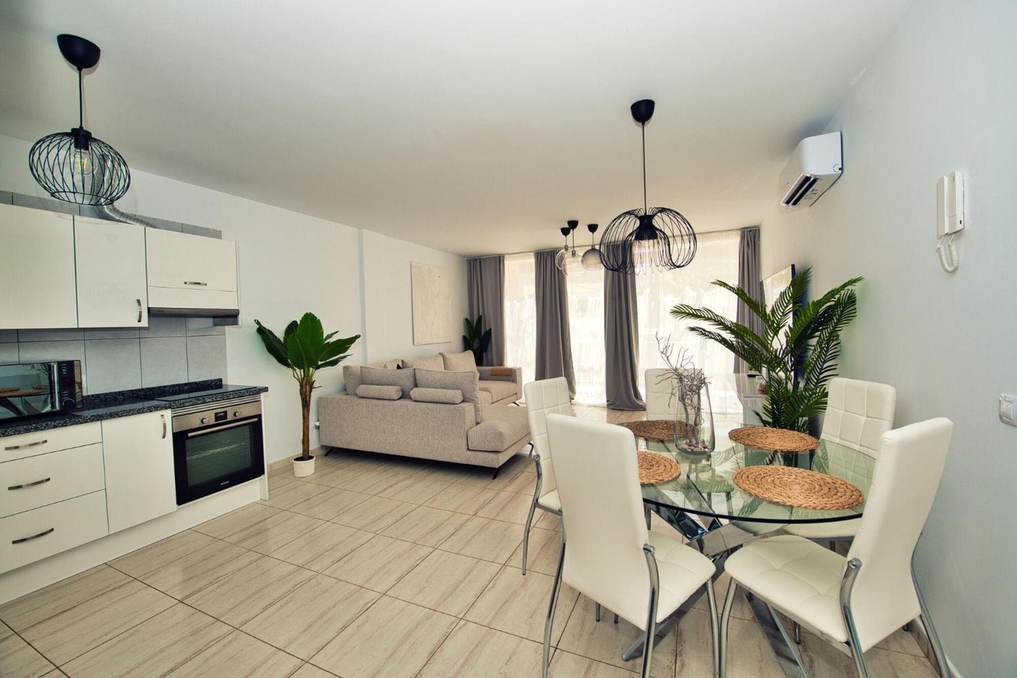 Ocean View Perfect Sunset Apartment, 4 Rooms 137M2, Wifi & Bbq San Miguel de Abona Exterior foto
